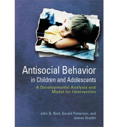 Antisocial Behavior in Children and Adolescents