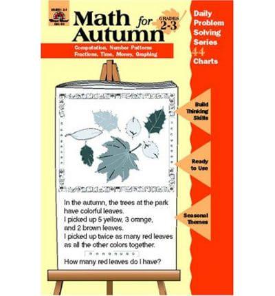 Math for Autumn, Grades 2-3