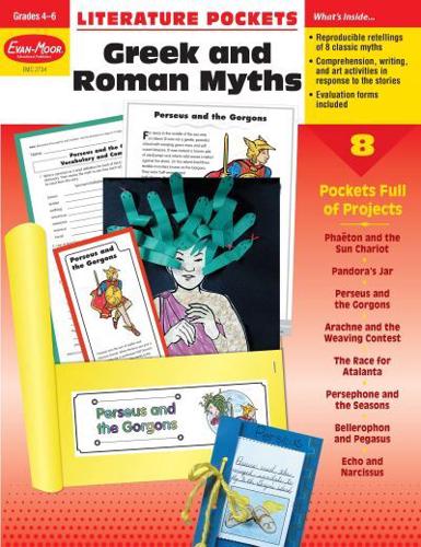 Literature Pockets: Greek & Roman Myths, Grade 4 - 6 Teacher Resource