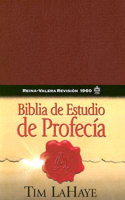RVR 1960 Tim LaHaye Prophecy Study Bible (Burgundy Imitation Leather - Indexed)
