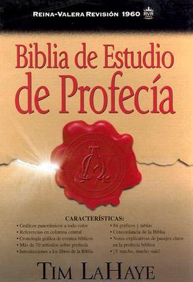 RVR 1960 Tim LaHaye Prophecy Study Bible (Burgundy Bonded Leather - Indexed)