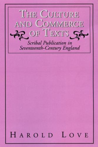 The Culture and Commerce of Texts