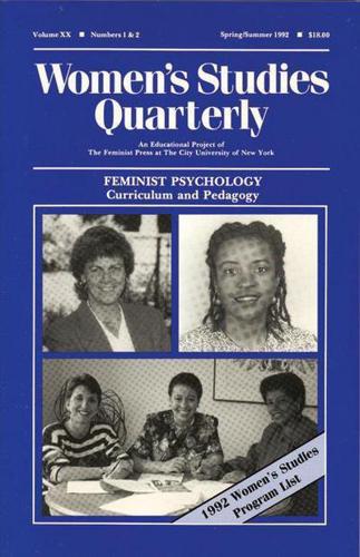 Women's Studies Quarterly (92:1-2)