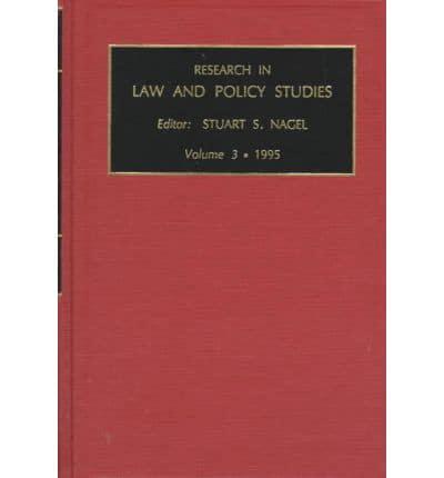 Research in Law and Policy Studies