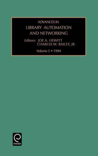 Advances in Library Automation and Networking