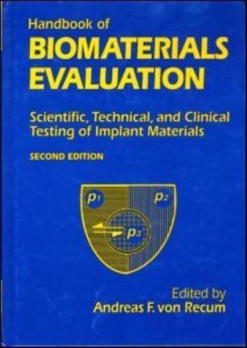 Handbook of Biomaterials Evaluation