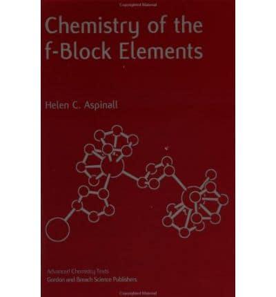 Chemistry of the F-Block Elements
