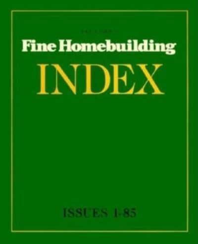 Taunton's Fine Homebuilding Index