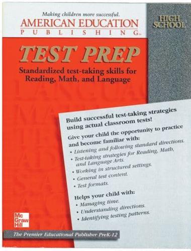 Test Prep, Grades 9 - 12