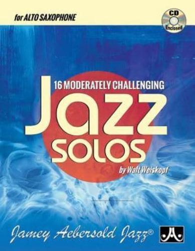 16 Moderately Challenging Jazz Solos