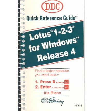 Lotus 1-2-3 Release 4 for Windows