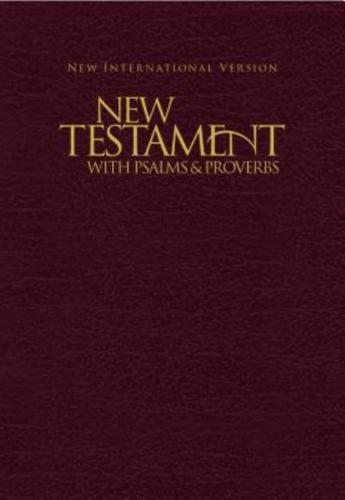 New Testament With Psalms & Proverbs-NIV