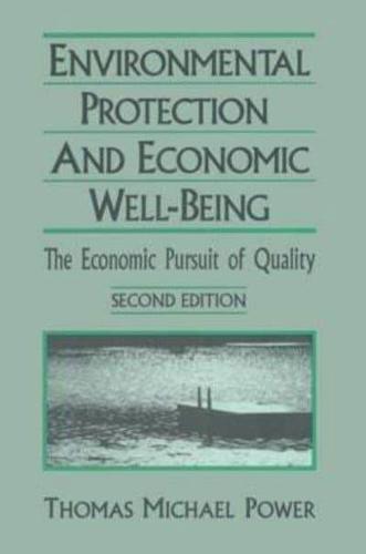 Environmental Protection and Economic Well-Being