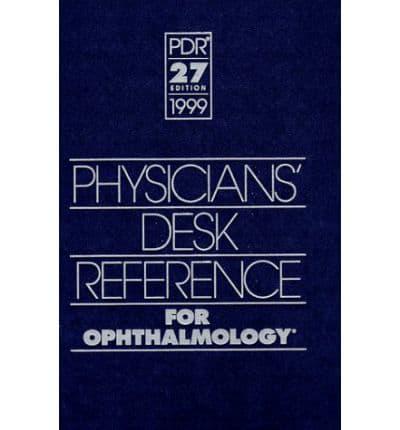 Physicians' Desk Reference for Ophthalmology