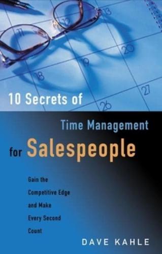 10 Secrets of Time Management for Salespeople