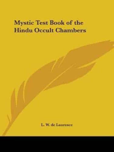 Mystic Test Book of the Hindu Occult Chambers