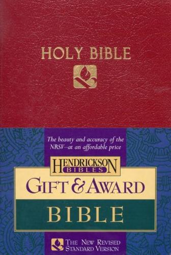 NRSV Gift & Award Bible, Flexisoft (Imitation Leather, Burgundy)