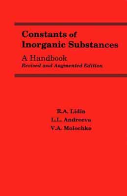 Constants of Inorganic Substances