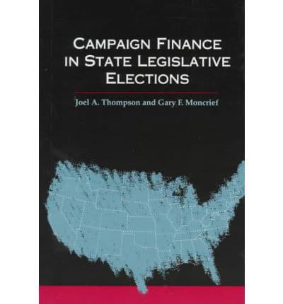 Campaign Finance in State Legislative Elections
