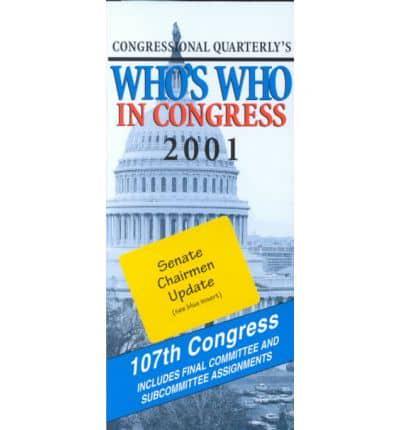 Who's Who in Congress 2001 107th Congress