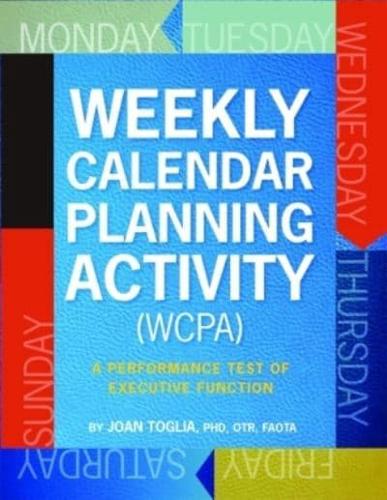 Weekly Calendar Planning Activity (WCPA)