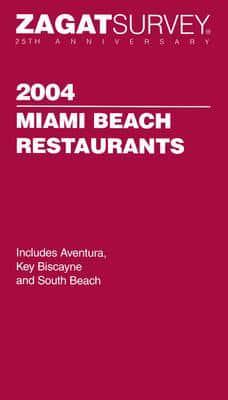 Zagatsurvey 2004 Miami Beach Restaurant