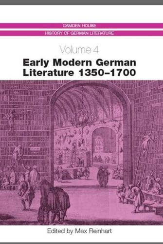 Early Modern German Literature, 1350-1700
