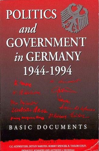 Politics and Government in Germany, 1944-1994