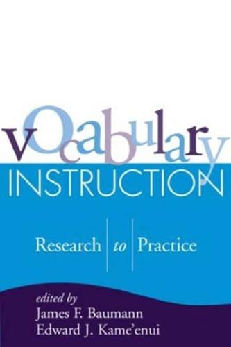 Vocabulary Instruction