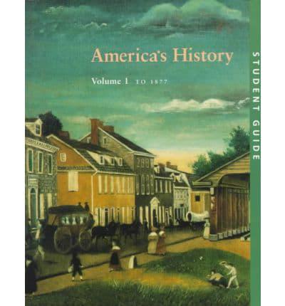 Sg V1 T/A American History 3E