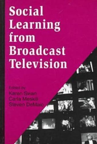 Social Learning from Broadcast Television