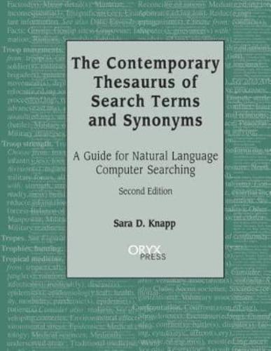 The Contemporary Thesaurus of Search Terms and Synonyms