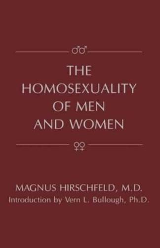 The Homosexuality of Men and Women