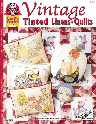 Vintage Tinted Linens, Quilts