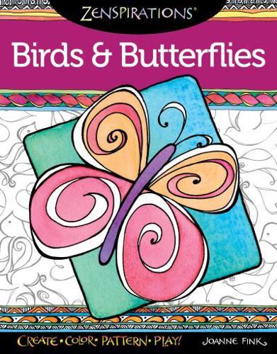 Zenspirations Coloring Book Birds & Butterflies