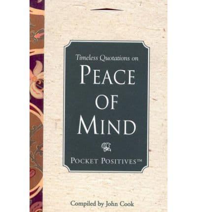 Timeless Quotations on Peace of Mind