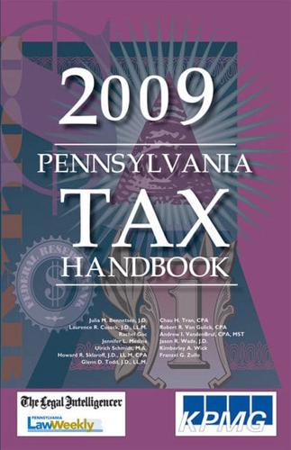 2009 Pennsylvania Tax Handbook