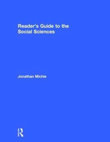 Reader's Guide to the Social Sciences