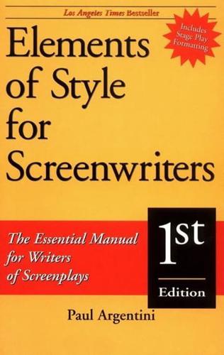 Elements of Style for Screenwriters