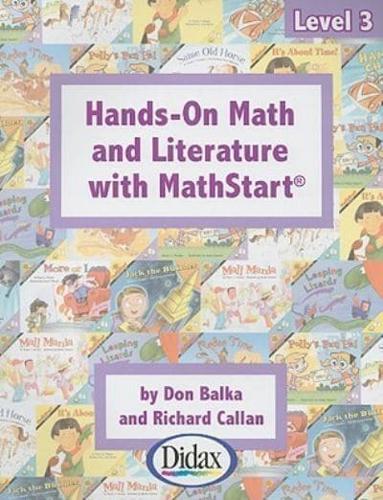 Hands-On Math and Literature With Mathstart, Level 3