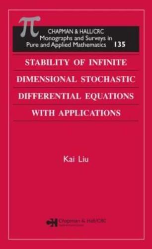 Stability of Infinite Dimensional Stochastic Differential Equations With Applications