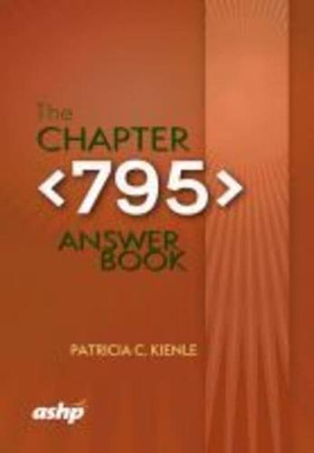 The Chapter <795> Answer Book