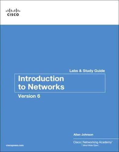 Introduction to Networking V6. Labs & Study Guide