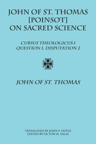 John of St. Thomas (Poinsot) on Sacred Science