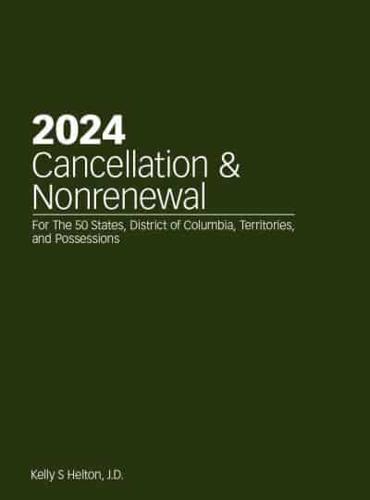 2024 Cancellation & Nonrenewal Handbook