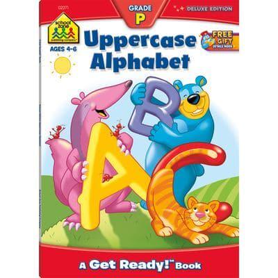 School Zone Uppercase Alphabet Workbook