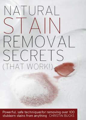 Natural Stain Removal Secrets
