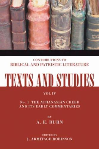The Athanasian Creed and Its Early Commentaries