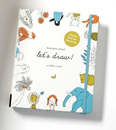 Illustration School: Let's Draw (Book and Sketchpad)
