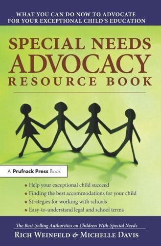 Special Needs Advocacy Resource Book
